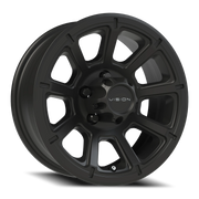 Vision 353 15x6 +0 5x114.3mm 83mm Matte Black