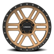 Vision 354 20x9 +12 5x150mm 110.2mm Satin Bronze Satin Black Lip