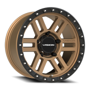 Vision 354 17x9 +12 5x150mm 110.2mm Satin Bronze Satin Black Lip