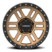 Vision 354 17x9 +12 5x150mm 110.2mm Satin Bronze Satin Black Lip