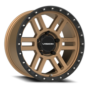 Vision 354 18x9 +12 5x150mm 110.2mm Satin Bronze Satin Black Lip