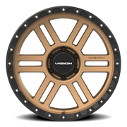 Vision 354 20x9 +12 6x135mm 87.1mm Satin Bronze Satin Black Lip