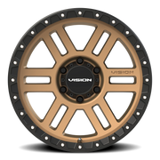 Vision 354 18x9 +12 6x135mm 87.1mm Satin Bronze Satin Black Lip