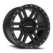 Vision 354 17x9 +12 5x139.7mm 108mm Satin Black