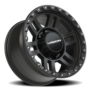 Vision 354 17x9 -12 8x170mm 125.2mm Satin Black