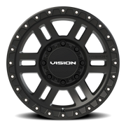 Vision 354 17x9 -12 8x165.1mm 125.2mm Satin Black