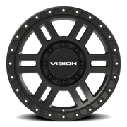 Vision 354 18x9 -12 8x165.1mm 125.2mm Satin Black