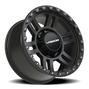 Vision 354 18x9 +12 8x180mm 124.2mm Satin Black