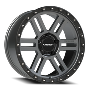 Vision 354 20x9 +12 5x139.7mm 108mm Satin Grey