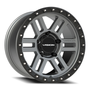 Vision 354 17x9 -12 5x139.7mm 108mm Satin Grey