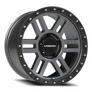 Vision 354 18x9 +12 5x139.7mm 108mm Satin Grey