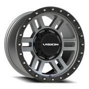 Vision 354 17x9 +12 8x170mm 125.2mm Satin Grey