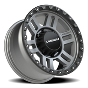 Vision 354 17x9 +12 8x165.1mm 125.2mm Satin Grey
