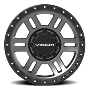 Vision 354 18x9 -12 8x165.1mm 125.2mm Satin Grey
