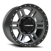 Vision 354 18x9 +12 8x165.1mm 125.2mm Satin Grey