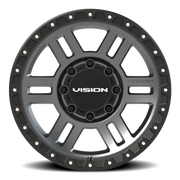 Vision 354 18x9 +12 8x165.1mm 125.2mm Satin Grey