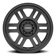 Vision 355 17x9 +20 5x114.3mm 83mm Satin Black
