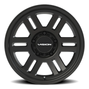 Vision 355 17x9 -12 5x139.7mm 108mm Satin Black