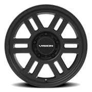 Vision 355 17x9 +18 5x139.7mm 108mm Satin Black