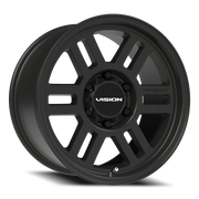 Vision 355 17x9 +18 6x139.7mm 106.2mm Satin Black