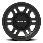 Vision 355 16x8 +0 8x165.1mm 125.2mm Satin Black