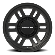 Vision 355 17x9 +12 8x165.1mm 125.2mm Satin Black