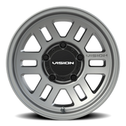 Vision 355 15x7.5 -12 5x120.65mm 73.1mm Satin Gray