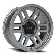 Vision 355 16x8 +0 5x114.3mm 83mm Satin Gray