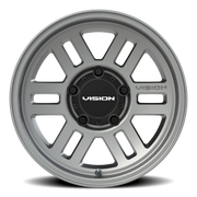 Vision 355 16x8 +0 5x139.7mm 110mm Satin Gray
