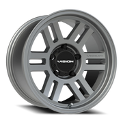 Vision 355 17x9 +0 5x150mm 110.2mm Satin Gray
