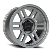Vision 355 17x9 +20 5x114.3mm 83mm Satin Gray
