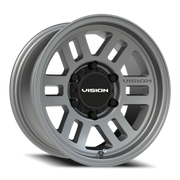 Vision 355 15x7.5 -12 6x139.7mm 110mm Satin Gray