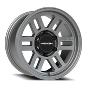 Vision 355 16x8 +0 6x139.7mm 110mm Satin Gray