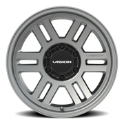Vision 355 17x9 +20 6x135mm 87.1mm Satin Gray