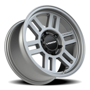 Vision 355 17x9 +18 6x139.7mm 106.2mm Satin Gray