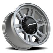 Vision 355 17x9 +12 8x165.1mm 125.2mm Satin Gray