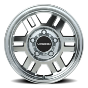 Vision 355 16x6.5 +45 5x130mm 78.3mm Chrome