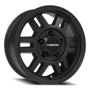 Vision 355 16x6.5 +45 5x130mm 78.3mm Satin Black