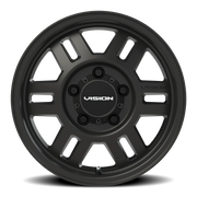Vision 355 16x6.5 +45 5x130mm 78.3mm Satin Black