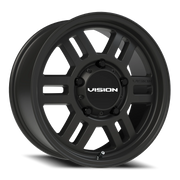 Vision 355 17x7.5 +45 5x160mm 65.1mm Satin Black