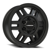 Vision 355 16x6.5 +45 6x130mm 84mm Satin Black