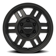Vision 355 16x6.5 +45 6x130mm 84mm Satin Black