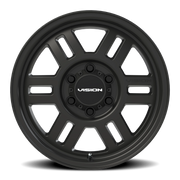 Vision 355 17x7.5 +45 6x130mm 84mm Satin Black