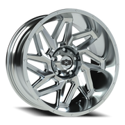 Vision 361 20x10 -25 5x139.7mm 108mm Chrome