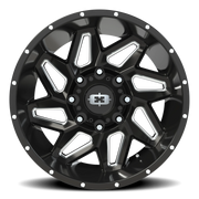 Vision 361 20x9 +12 8x170mm 125.2mm Gloss Black Milled Spokes