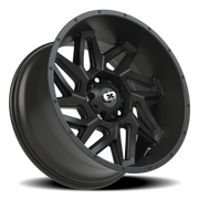 Vision 361 20x10 -25 5x139.7mm 108mm Satin Black