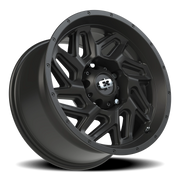 Vision 361 17x9 +12 5x139.7mm 108mm Satin Black