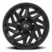 Vision 361 17x9 +12 5x139.7mm 108mm Satin Black