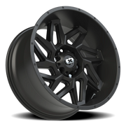Vision 361 20x10 -25 6x135mm 87.1mm Satin Black