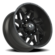 Vision 361 20x10 -25 8x165.1mm 125.2mm Satin Black